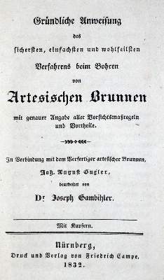 Bild Nr.1: 132-1464 Gambihler,J.: (Verschiedene Gebiete - Varia, Brunnen)