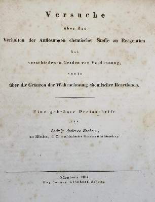 Bild Nr.1: 132-1466 Buchner,L.A.: (Verschiedene Gebiete - Varia, Chemie)