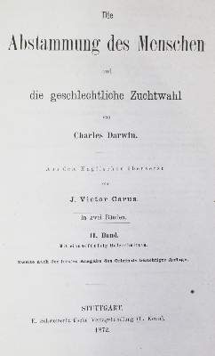 Bild Nr.1: 132-1476 Darwin,F.: (Verschiedene Gebiete - Varia)