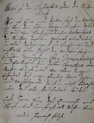 Bild Nr.1: 132-1501 Rechenbuch.: (Verschiedene Gebiete - Varia, Mathematik, Handschriften)
