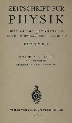 Bild Nr.1: 132-1516 Heisenberg,W.: (Verschiedene Gebiete - Varia, Physik)