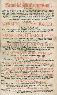 Bild Nr.1: 132-154 Thummermuth, W.: (Köln)