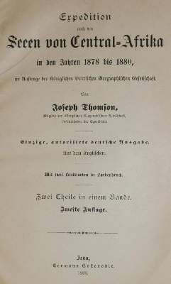 Bild Nr.1: 132-1545 Thomson,J.: (Afrika)