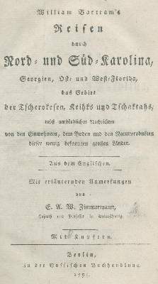 Bild Nr.3: 132-1547 Bartram,W.: (Amerika)