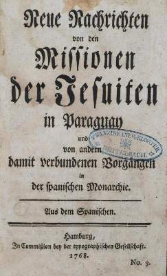 Bild Nr.1: 132-1556 Neue Nachrichten: (Amerika, Missionswesen)