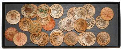 Bild Nr.2: 132-1562 Sammlung Wooden Nickel,: (Amerika)