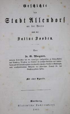 Bild Nr.1: 132-1600 Wagner,G.: (Deutschland, Allendorf)