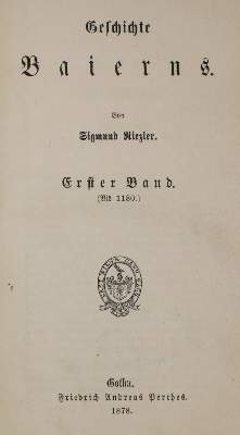 Bild Nr.1: 132-1619 Riezler,S.: (Deutschland, Bayern)
