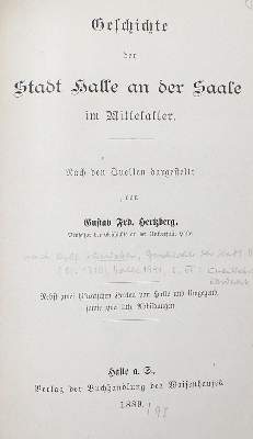 Bild Nr.1: 132-1667 Hertzberg,G.F.: (Deutschland)