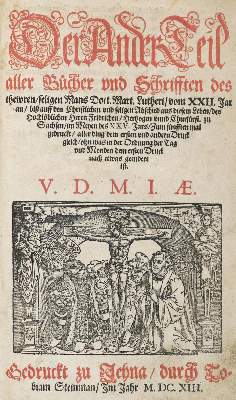 Bild Nr.1: 132-167 Luther,M.: (Alte Drucke, Handschriften und Theologie)