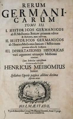 Bild Nr.1: 132-1689 Meibom,H.: (Deutschland)