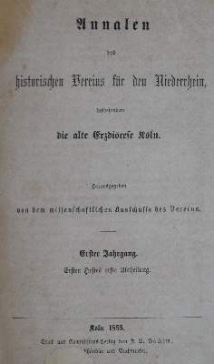 Bild Nr.1: 132-1697 Annalen: (Deutschland, Niederrhein)