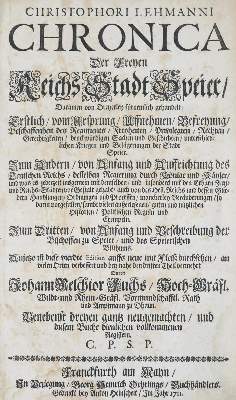 Bild Nr.1: 132-1738 Lehmann,C.: (Deutschland, Speyer)