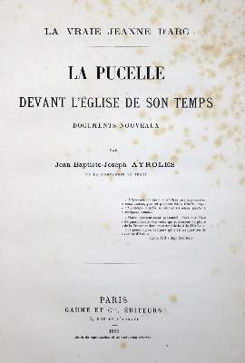 Bild Nr.2: 132-1763 Ayroles,J.B.J.: (Frankreich, Johanna von Orleans)