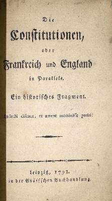 Bild Nr.2: 132-1775 (Fischer,C.A.).: (Frankreich, Revolution)