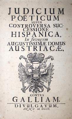 Bild Nr.1: 132-1801 Judicium Poeticum: (Österreich)