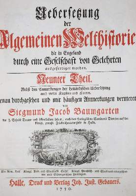 Bild Nr.1: 132-1840 Baumgarten,S.J. u.a.: (Verschiedene Länder - Geschichte)