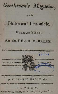 Bild Nr.4: 132-1857 Gentleman's Magazine, The,: (Verschiedene Länder - Geschichte)