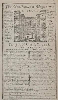 Bild Nr.4: 132-1858 Gentleman's Magazine, The,: (Verschiedene Länder - Geschichte)
