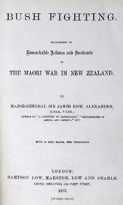 Bild Nr.1: 132-1891 Alexander,J.E.: (Verschiedene Länder - Geschichte, Neuseeland)
