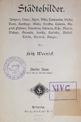 Bild Nr.1: 132-1913 Wernick,F.: (Verschiedene Länder - Geschichte)