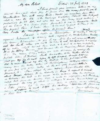 Bild Nr.2: 132-1916 Combe, Andrew,: (Autographen)