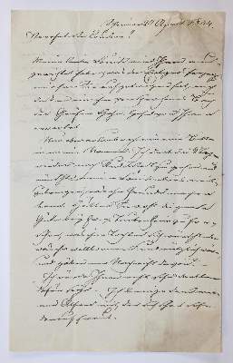 Bild Nr.1: 132-1917 Conta, Karl Friedrich Christian Anton von,: (Autographen)