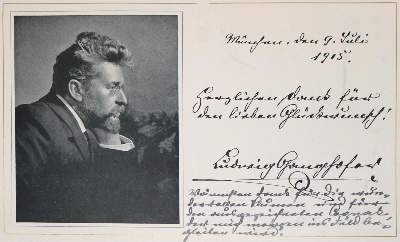 Bild Nr.1: 132-1922 Ganghofer, Ludwig,: (Autographen)