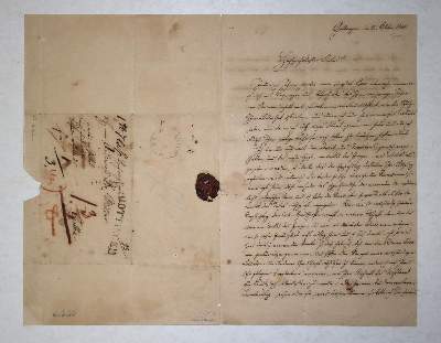 Bild Nr.1: 132-1950 Wüstenfeld, Heinrich Ferdinand,: (Autographen)