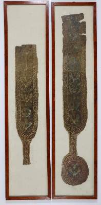 Bild Nr.2: 132-1953 Stofffragmente.: (Varia, Ägypten)