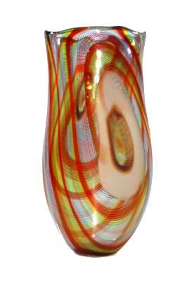 Bild Nr.2: 132-1978 Murano Glasvase.: (Varia, Glas, Vase)