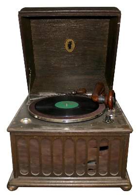 Bild Nr.1: 132-1992 Grammophon Vox mit: (Varia, Musikinstrumente)