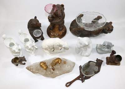 Bild Nr.10: 132-2028 Bärensammlung.: (Varia, Skulpturen - Plastiken, Bären)
