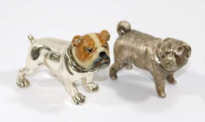 Bild Nr.1: 132-2034 Französische Bulldogge.: (Varia, Skulpturen - Plastiken, Bulldogge)