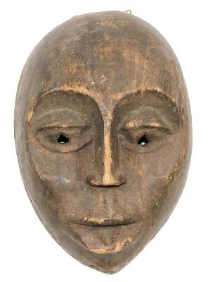 Bild Nr.1: 132-2057 Aufsatzmaske wohl D.R.Kongo.: (Afrika, Masken)