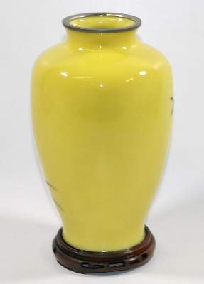 Bild Nr.3: 132-2126 Japanische Cloisonnevase.: (Asiatika, Japan)