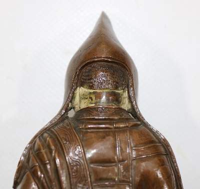Bild Nr.7: 132-2137 Bronze eines Lama.: (Asiatika, Skulpturen - Plastiken)