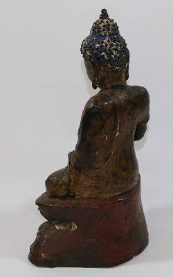Bild Nr.4: 132-2138 Buddha Shakyamuni.: (Asiatika, Skulpturen - Plastiken)