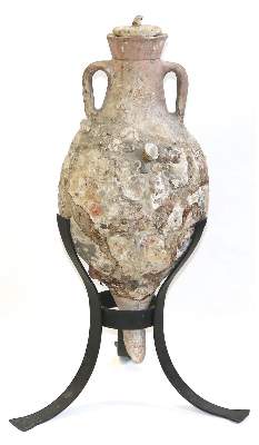 Bild Nr.1: 132-2145 Amphore,: (Ausgrabungen)