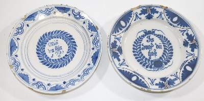 Bild Nr.3: 132-2178 Delft 18.Jh.: (Porzellan u. Keramik, Fayencen)