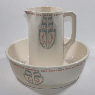 Bild Nr.3: 132-2205 Villeroy & Boch: (Porzellan u. Keramik, Fayencen, Waschgarnituren)