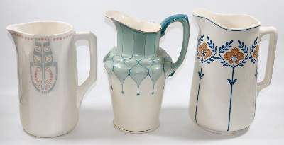 Bild Nr.7: 132-2205 Villeroy & Boch: (Porzellan u. Keramik, Fayencen, Waschgarnituren)