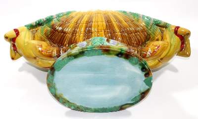 Bild Nr.4: 132-2208 Figürliche Muschelschale.: (Porzellan u. Keramik)