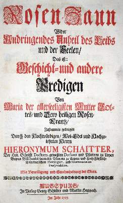 Bild Nr.1: 132-222 Schaitter,H.: (Alte Drucke, Handschriften und Theologie)