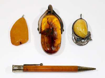 Bild Nr.1: 132-2230 Bernstein.: (Schmuck)