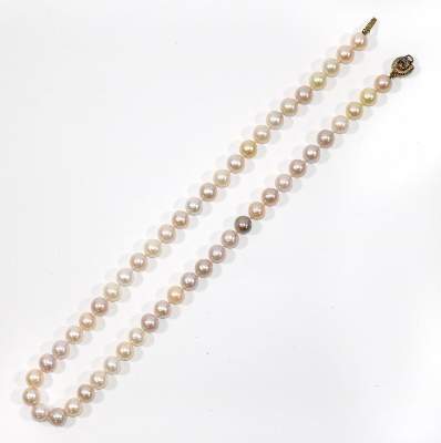 Bild Nr.1: 132-2239 Perlencollier: (Schmuck, Colliers)