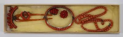 Bild Nr.3: 132-2243 Korallenschmuck um 1890.: (Schmuck)