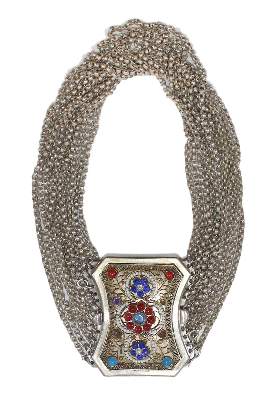 Bild Nr.1: 132-2245 Kropfkette um 1850.: (Schmuck)
