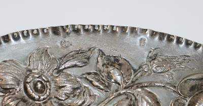 Bild Nr.3: 132-2253 Augsburg barocke Schauplatte.: (Silber)