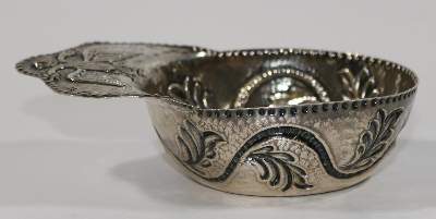 Bild Nr.2: 132-2255 Branntweinschale wohl Russland.: (Silber)